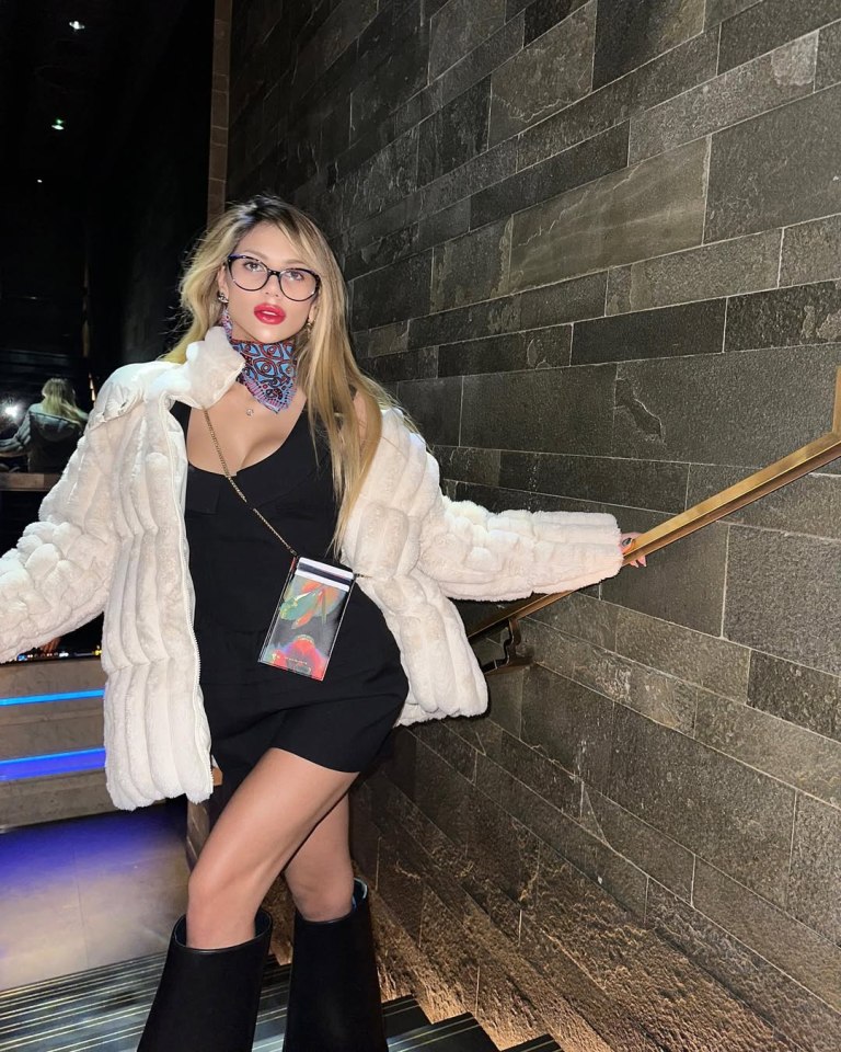 Nihal Candan, reality TV star, pictured shortly before her death.