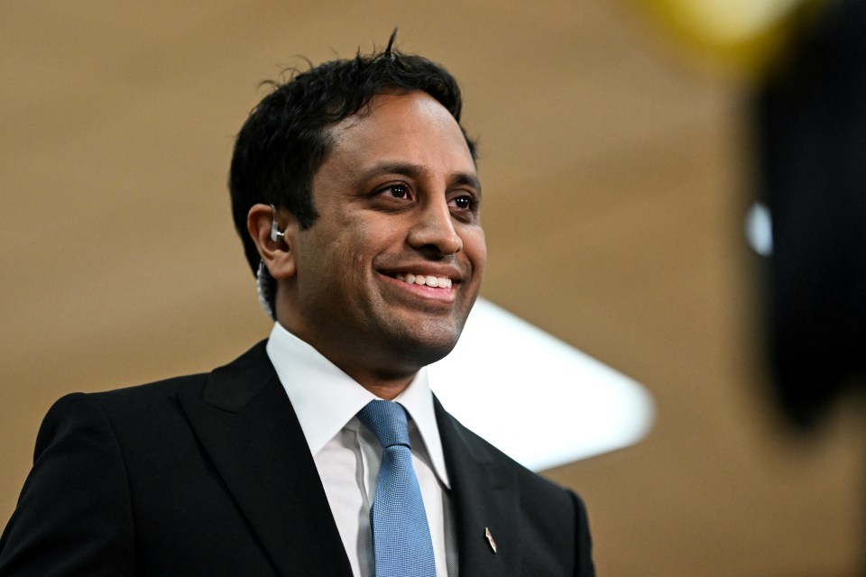 Zia Yusuf, chairman of Reform UK, speaking to the press.
