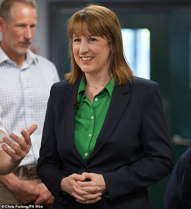 Rachel Reeves was handed some relief today as the economy was confirmed as growing 0.7 per cent in the first quarter