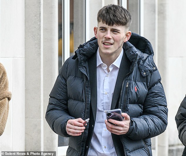 During a voluntary interview with police ahead of his trial, PC Bradshaw described McGarry (pictured) as a ¿feral¿ teenager and someone who ¿just doesn't get it, just doesn't stop¿