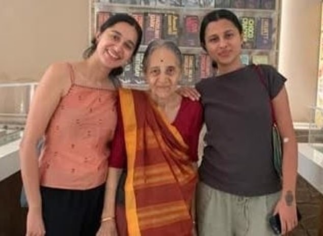 Dhir and Heer Baxi, who are both in their 20s, had travelled from the UK capital to Ahmedabad to visit their grandmother
