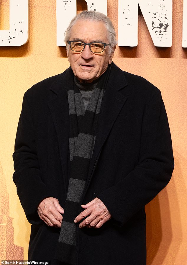 Robert De Niro has revealed what he thinks the most important rule of parenting is; pictured in March