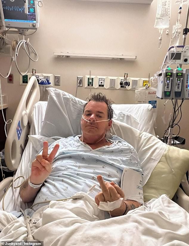Rockstar David Roach announced he's been diagnosed with ¿very aggressive¿ cancer in a health update on Monday