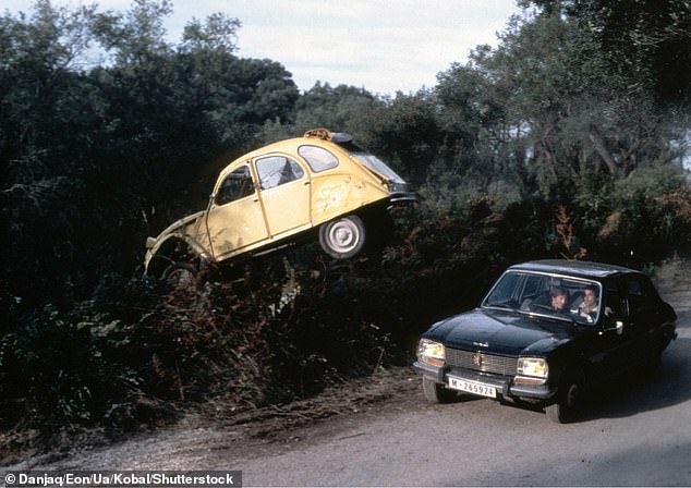 One of the yellow Citroen 3CVs from the famous chase scene in For Your Eyes Only (1981) is currently being auctioned - and it could go for half a million dollars