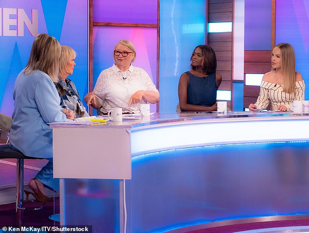 The TV chef featured on Monday's instalment of Loose Women and joined panellists Ruth Langsford, Linda Robson, Oti Mabuse and Katie Piper