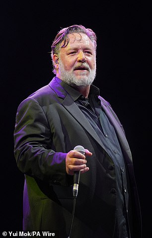 Russell pictured in June 2024