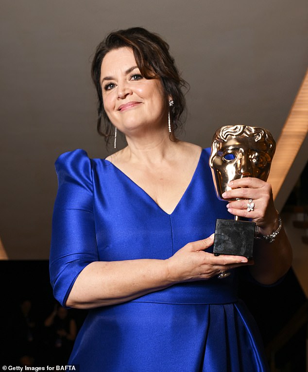 Her performance in the 2024 Christmas Special of Gavin & Stacey earned her a BAFTA for best female performance in a comedy last month, where she was wearing her wedding ring
