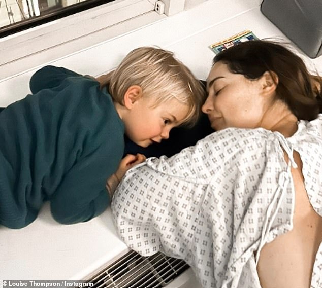 Louise Thompson's fiancé Ryan Libbey has revealed heartbreaking details of her battle with postpartum depression, following the birth of their son Leo