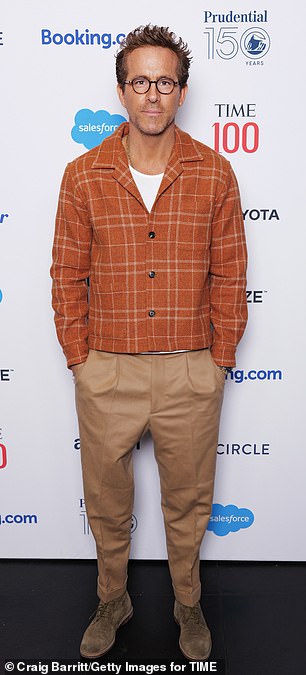 Ryan Reynolds (pictured April 23) made a thinly-veiled dig at Justin Baldoni and called that the substantial backlash that he and his canceled second wife Blake Lively have suffered amid their legal war against the 41-year-old It Ends With Us director as 'meaningless'