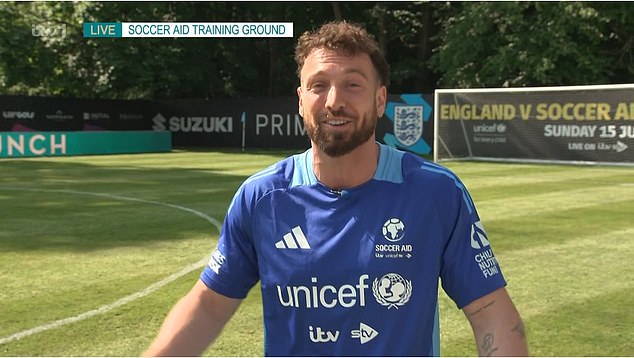 Sam Thompson pulled out of the upcoming Soccer Aid match shortly after he was spotted in an animated training session - following on from THAT awkward interaction with Louis Tomlinson
