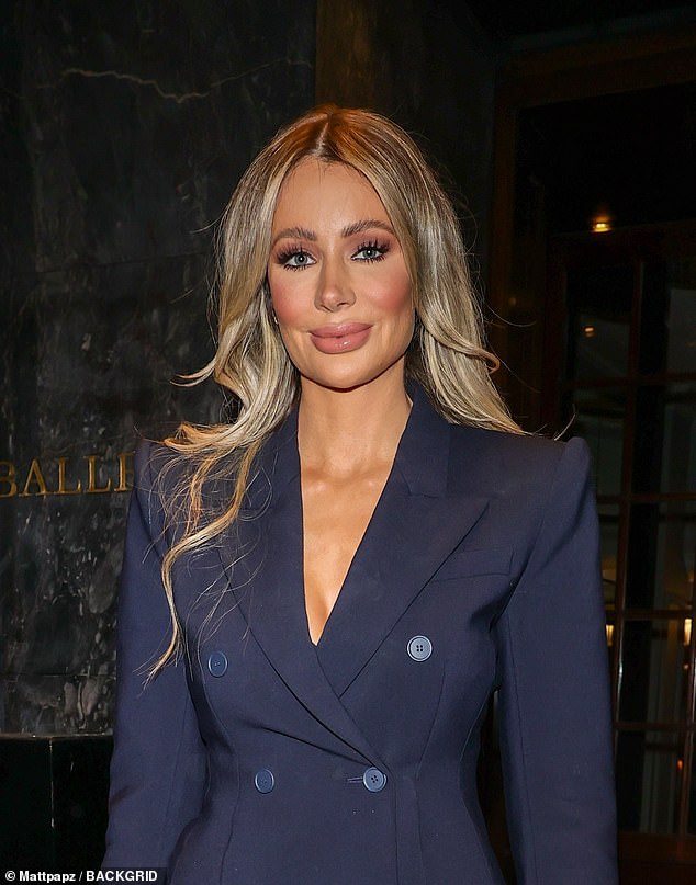 The new findings could provide an opportunity for a faster and more accurate diagnosis of the condition, which impacts an estimated 2.5 million people across England. Pictured: Love Island star Olivia Attwood who said living with ADHD caused her 'a lot of stress' in her teens