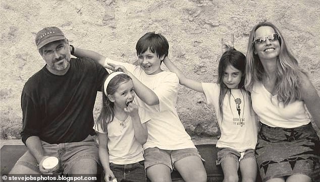 Steve and Laurene welcomed four children together, including son Reed and daughters Erin and Eve. He was also a father to daughter Lisa (not pictured) from his relationship with Chrisann Brennan