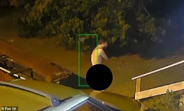 Residents of Tillman's Corner say a nude man has emerged from the woods multiple nights in a row, approaching homes, sometimes with what looks like a weapon