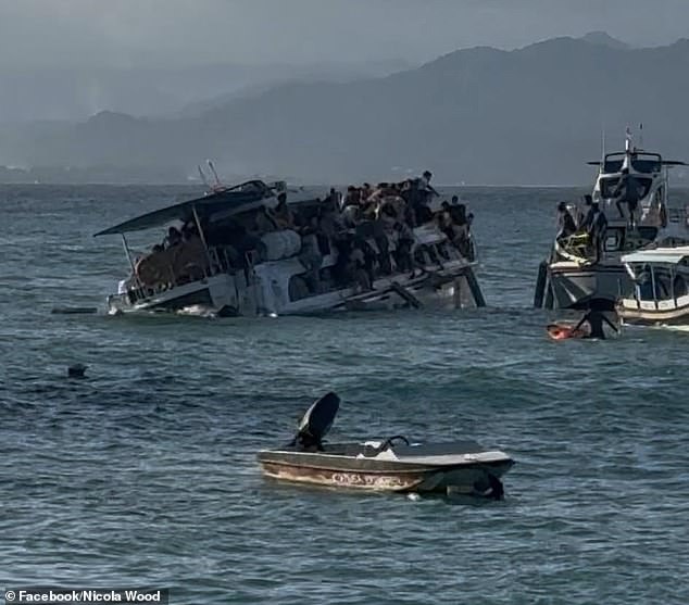 There were no reported injuries or deaths following the sinking (pictured)