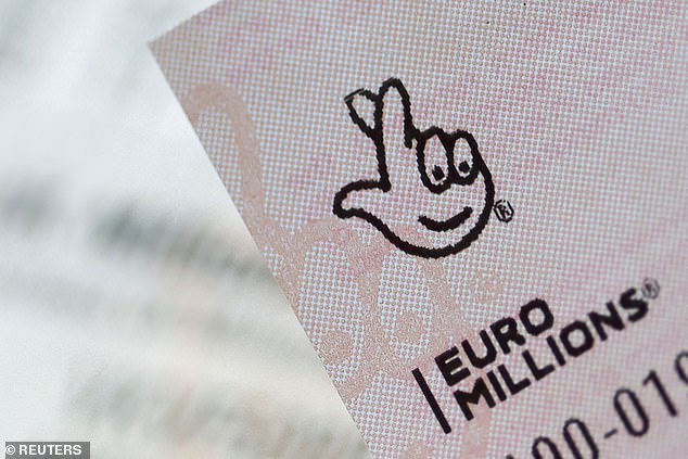 A single ticket-holder in Ireland has won a staggering £208million in the EuroMillions draw – the largest jackpot ever claimed in the history of the game (file photo)