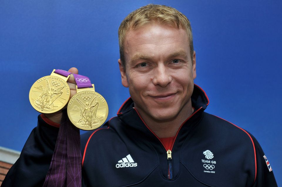 Chris Hoy at the Laureus World Sports Awards.