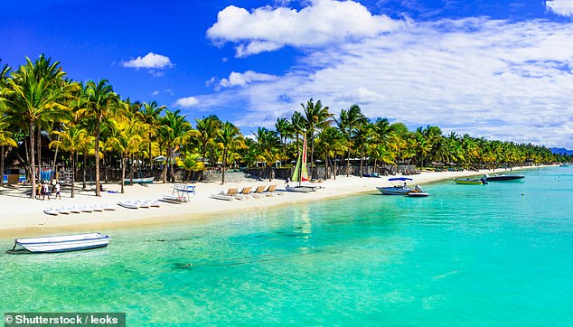 The innocent youngster was arrested alongside six other British citizens who had travelled to the tropical Indian Ocean island on Sunday
