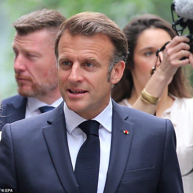Ministers are close to agreeing a deal to lift a ban on French police stopping boats in shallow water. But president Emmanuel Macron (pictured) is expected to demand that the UK stump up even more money to pay for the law enforcement