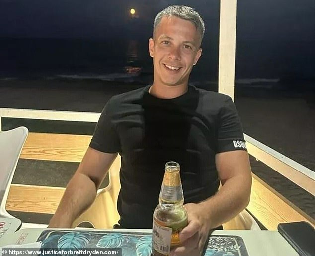 Father Brett Dryden, 35, was found dead at his home in Mojácar on the Costa de Almeria, Spain on July 21, 2024