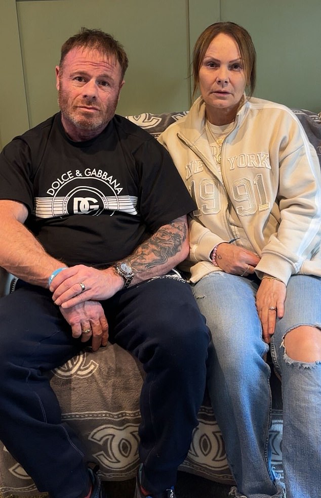 Brett's mother Sandra Adams and stepfather Rob Adams believe their son may have been murdered