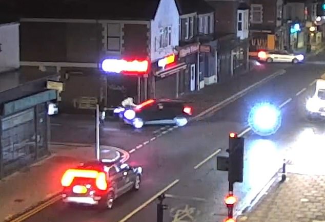 This is the terrifying moment a driver deliberately smashed into two holidaymakers, catapulting them into the air, in a row over a double booked AirBnB rental