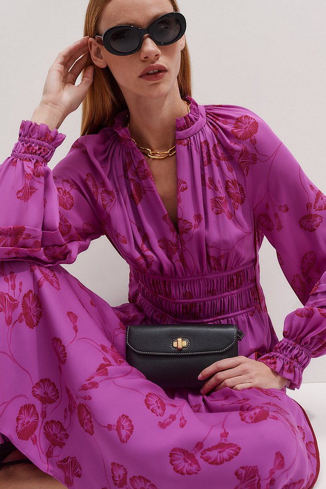 Silk dress, £595, meandem.com