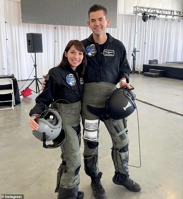 Jared Isaacman and his wife Monica