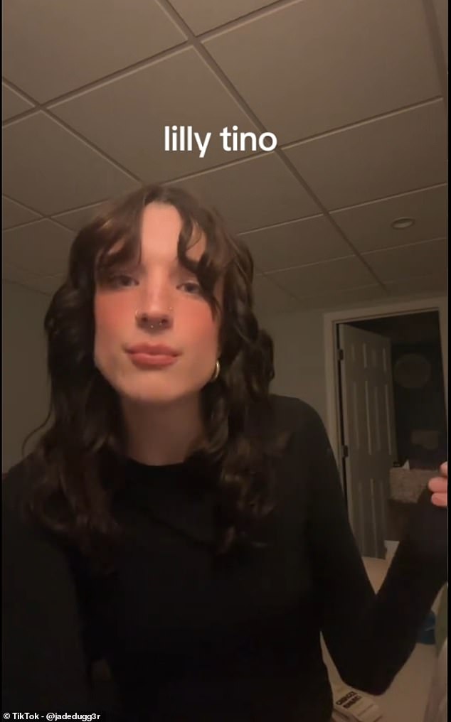 Trans woman Jade Dugger, 23, hit back at Lilly in a strong reaction video to the Disney clip