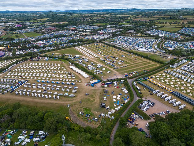 Glastonbury Festival is one of the biggest and most famous events in the world and attracts 200,000 people a year
