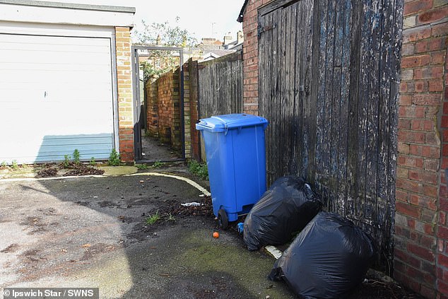 Ben Riley, in Ipswich, put black bins bags out next to his bin, thinking it would be fine as he had done the same before while living in another part of the country