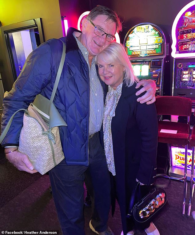 Elsewhere his father Willie told The Gloss : 'We could see Jonathan's artistic side from an early age – he was always drawing'. Pictured, Jonathan's mother Heather and father Willie