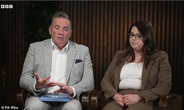 BBC racing commentator John Hunt, with his surviving daughter Amy, spoke of the grief of losing his wife and two daughter in a deeply moving TV interview