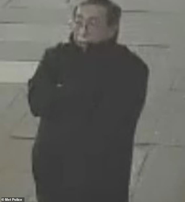 CCTV pictures show pensioner Fredi Rivero before he was fatally attacked in the Islington area of north London at around 11.35pm on February 27