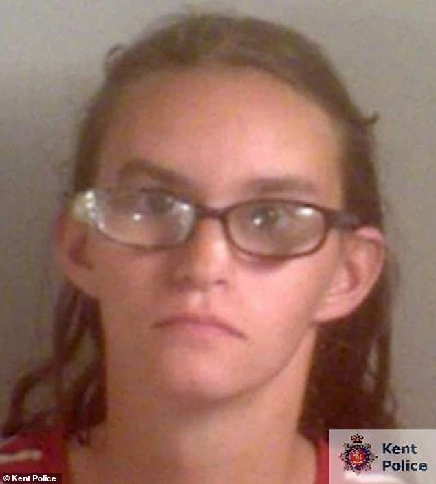 Jody Simpson (pictured), 31, was jailed in 2018 for 10 years alongside Tony's birth father Anthony Smith after they were both convicted of child cruelty offences
