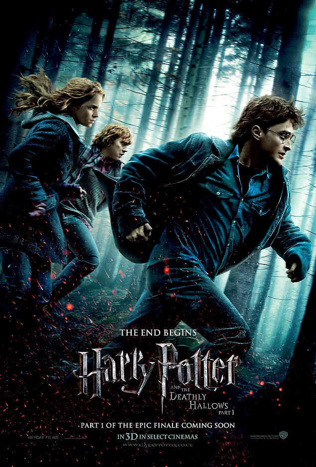 Holmes was paralysed from the chest down after breaking his neck in rehearsals for a fight scene in 2009 on the set of Harry Potter And The Deathly Hallows: Part 1 (pictured)
