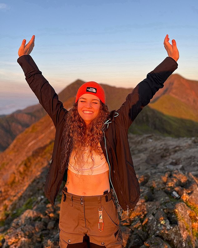 Maria Eftimova, 28, was going up the notorious Tryfan mountain in Snowdonia when the accident happened