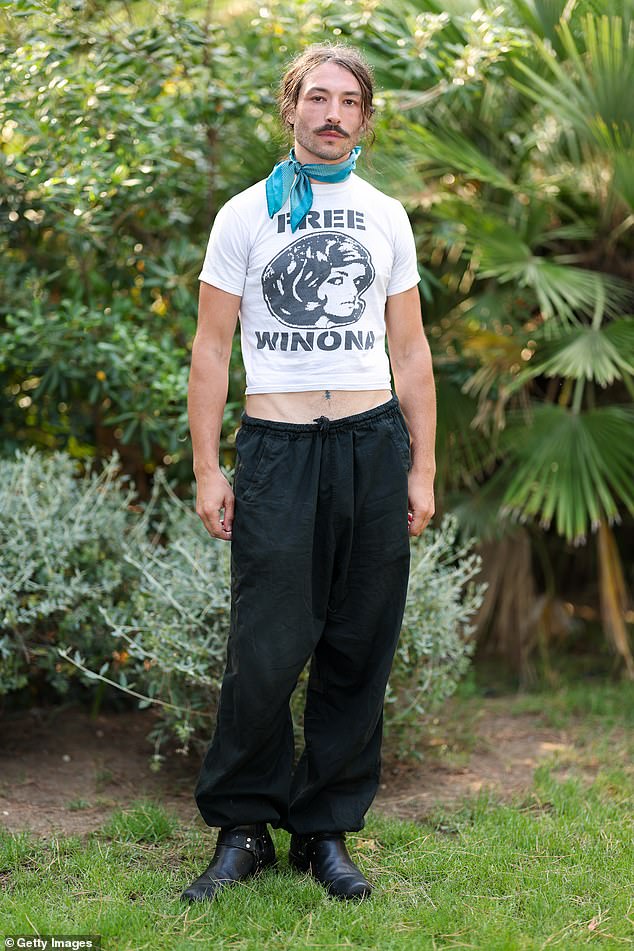 Ezra Miller sat down for a rare - and rather bizarre - interview just a month after their surprise Cannes appearance