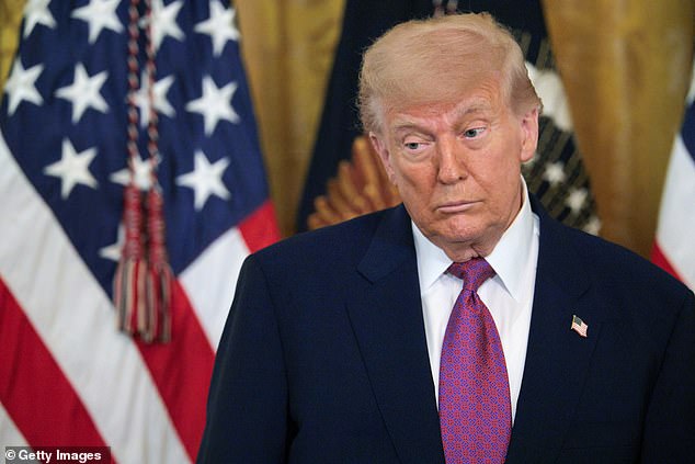 President Donald Trump said Elon Musk 'got a little bit strange,' bringing up his fallout with the billionaire unprompted at a signing ceremony stuck it to both the Tesla leader and California Gov. Gavin Newsom, who he's been tussling with