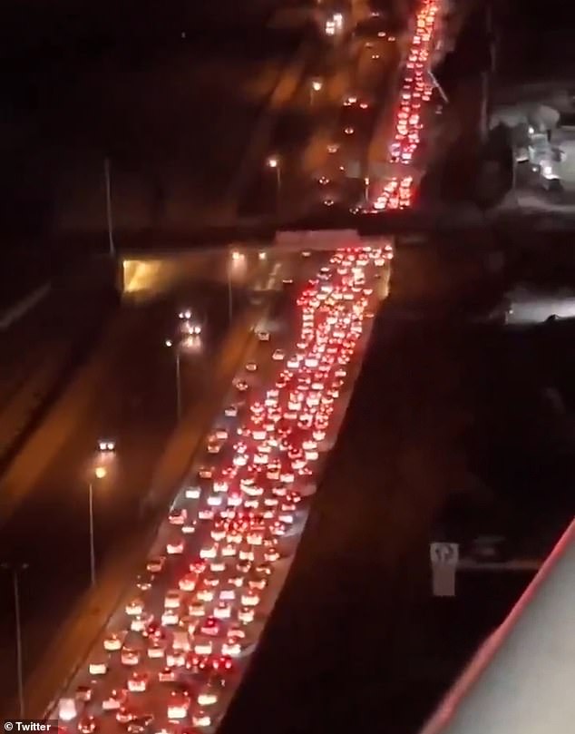 Thousands are seen trying to flee Tehran, Iran's capital. On Monday, President Donald Trump delivered a terrifying warning calling on residents to leave, while the IDF also called for evacuations of large parts of the city with a population of about 10 million