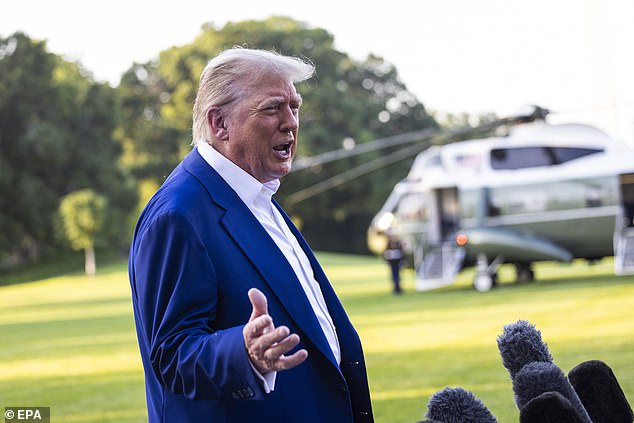 It's a far cry from the day before, when Trump told the press 'I'm not happy with Israel' over the violations by both the Jewish State and Iran of the ceasefire he helped bring