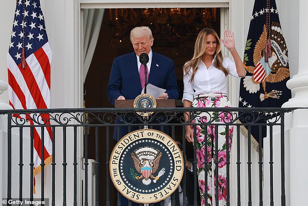 As protesters take to the streets across America rallying against Trump's mass deportation agenda, the president doubled down in his support for ICE agents conducting the controversial raids