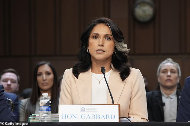 Tulsi Gabbard (pictured) finally responded to claims that she said Iran did not have nuclear capabilities after Donald Trump called her 'wrong' on the issue