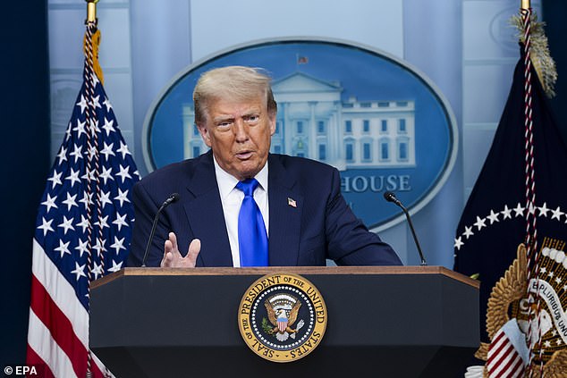 President Donald Trump bragged about Saturday's airstrike on Iran, saying 'the place got bombed to hell'