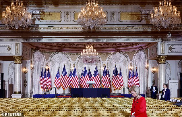 President Donald Trump's Mar-a-Lago ballroom was a 20,000-square-foot addition to the historic property that he purchased in 1985