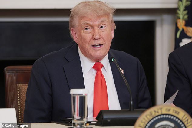 President Donald Trump on Friday confirmed that he would proceed with building a ballroom on the White House grounds