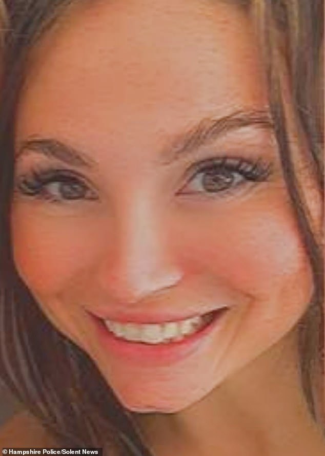 The body of Samantha Murphy, 32 (pictured), was found at a house in Portsmouth on Thursday morning