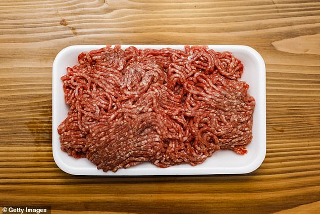 Health officials have recalled organic ground beef sold at Whole Foods because it may be contaminated with E. coli, a potentially deadly bacteria linked to colon cancer (stock image)