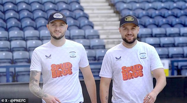 The brothers, who are from the Lancashire city, starred in the announcement video