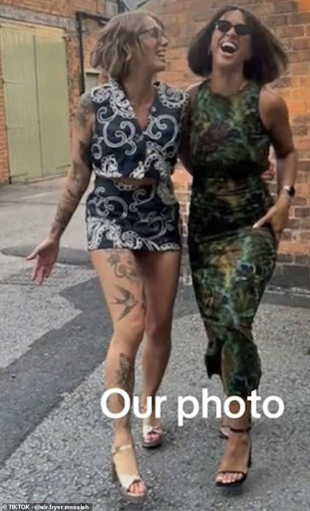 Another TikTok user revealed that when they used the hack, they were also able to create a pleasing image