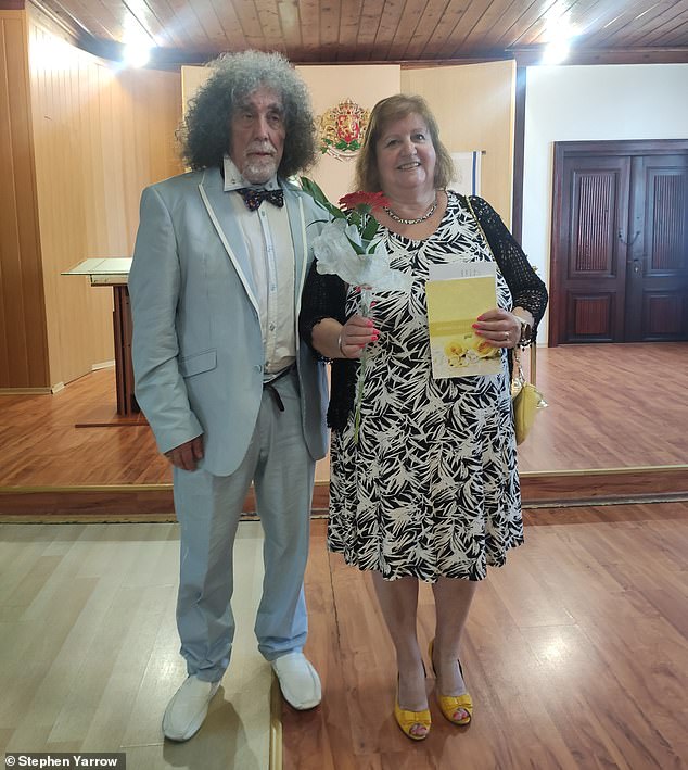Stephen Yarrow and his wife Barbara, both aged 67, ditched Britain for a life in Bulgaria and say they will never live in the UK again